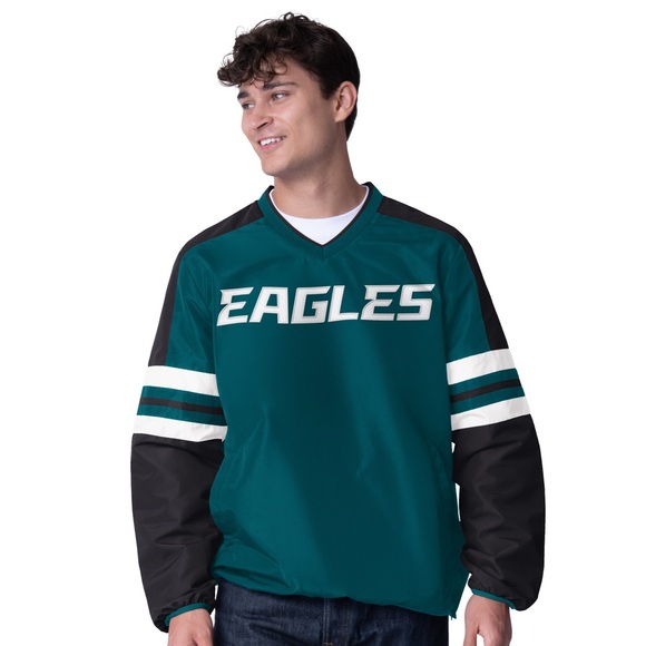 NWOT NFL Eagles G-III High Heat V-Neck Pullover Size Large